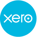 XERO inside the blue circle